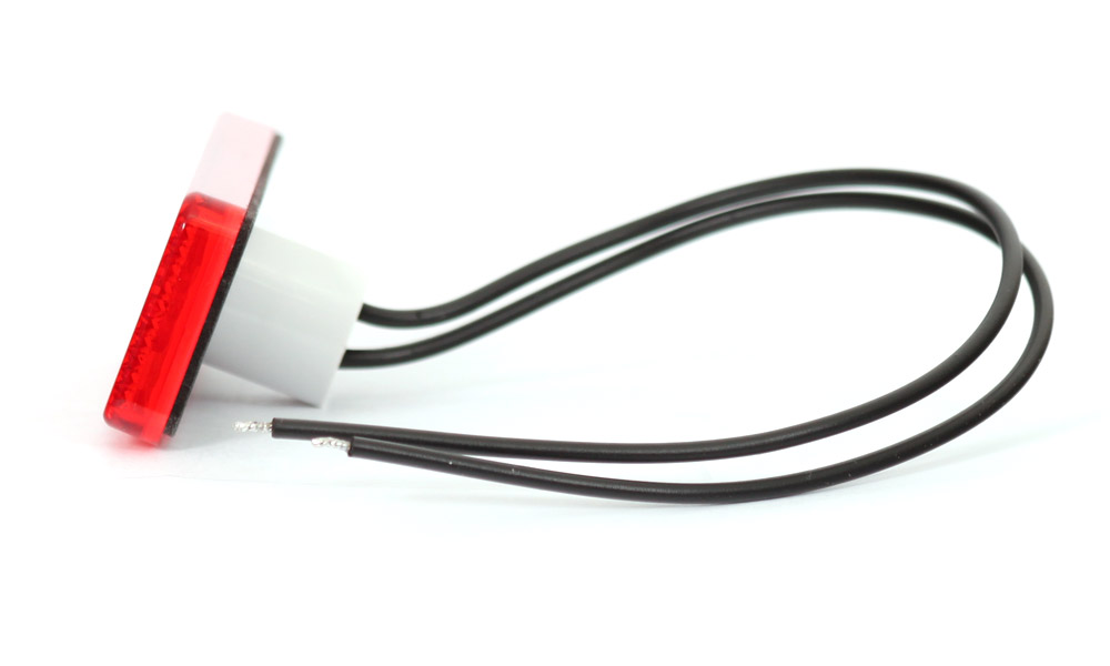 Pozička W44/218P červená LED 12/24V