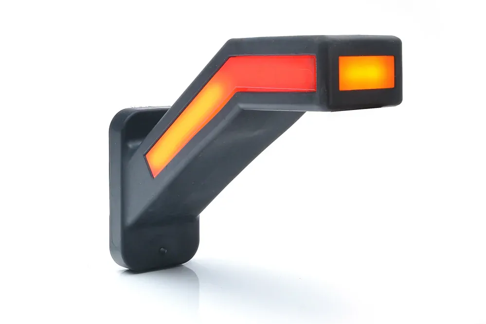 Pozička tykadlo W168.6DD pravá LED 12/24V s dynamickým blinkrem!
