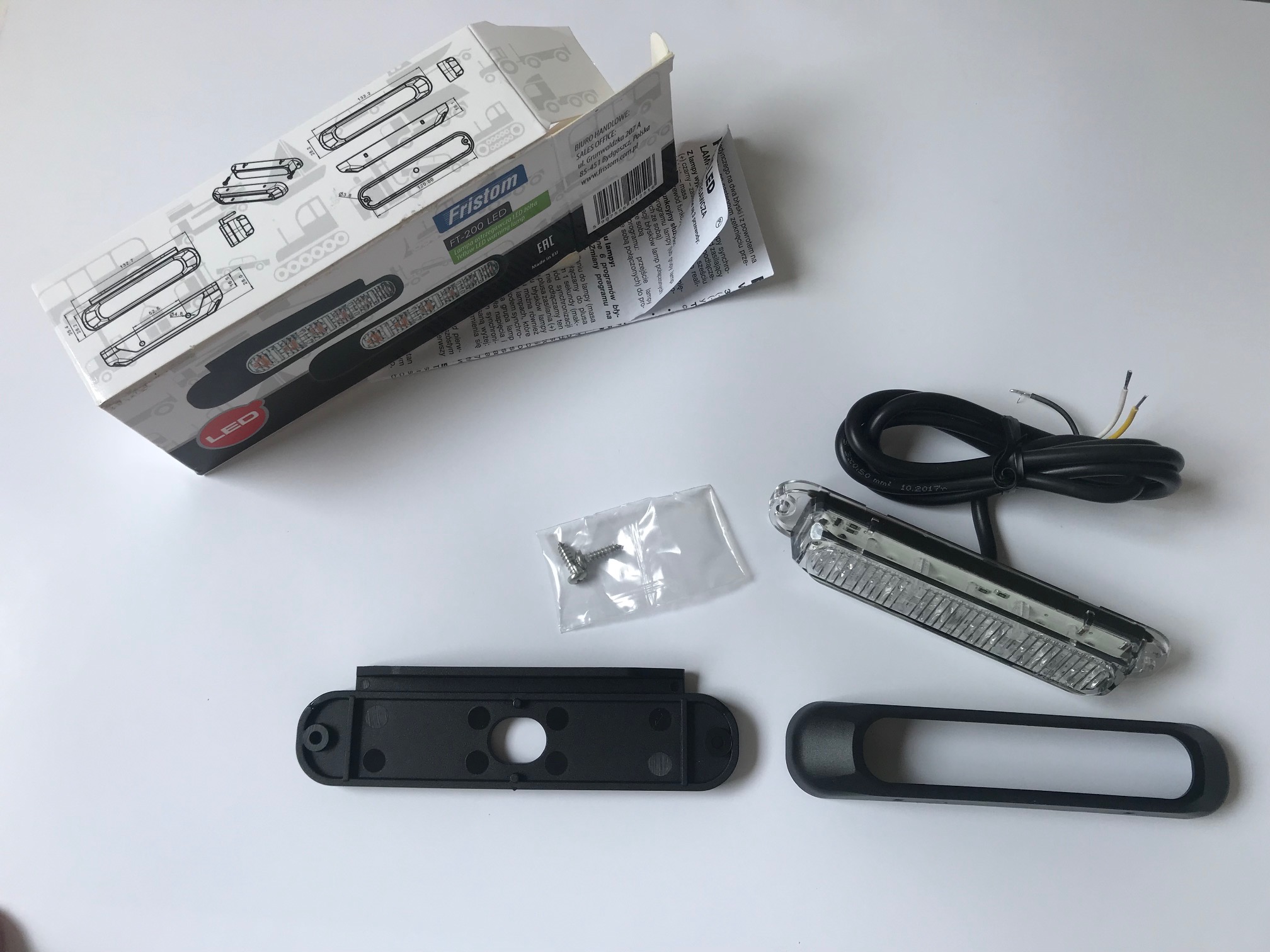 Predátor LED FT-200 oranžový 12/24V (1ks)