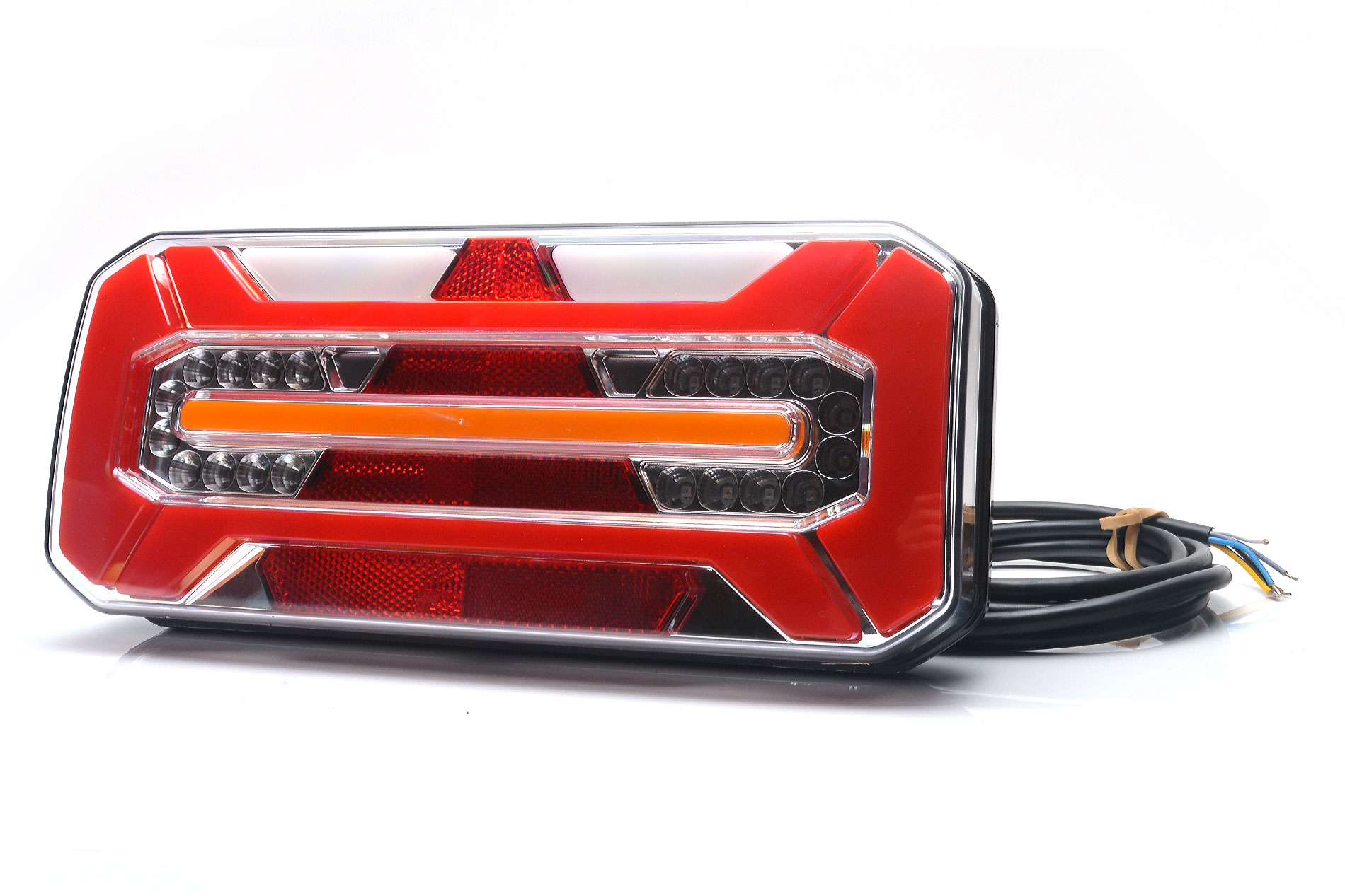 Koncové světlo W184DD/1280 pravé LED 12/24V s dynamickým blinkrem