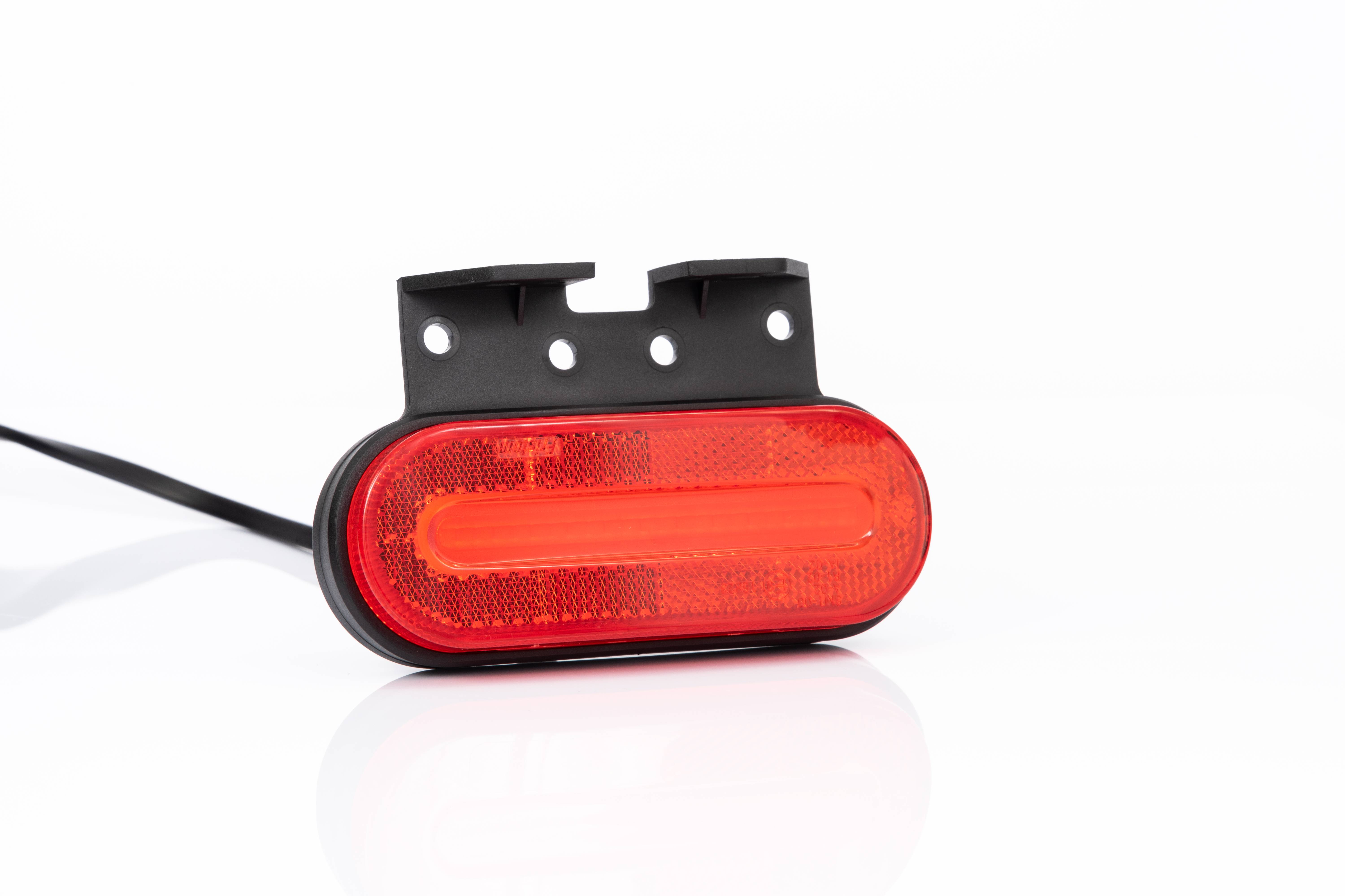 Pozička FT-070+držák LED červená 12/24V