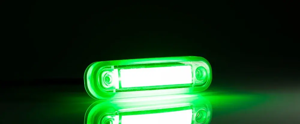 Poziční světlo FT-045 LED 12/24V zelené