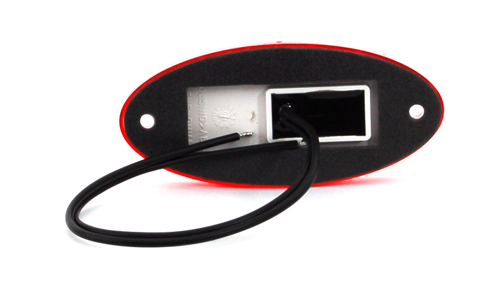 Pozička W65/308P červená LED 12/24V