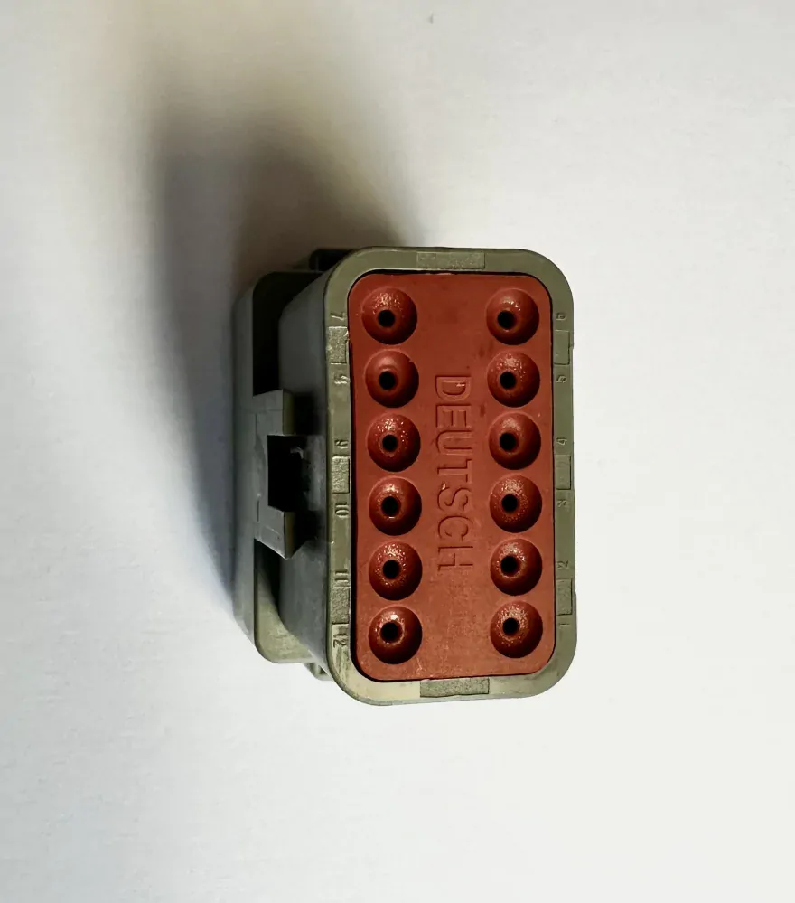Zásuvka Deutsch 12-pin - sada s konektory