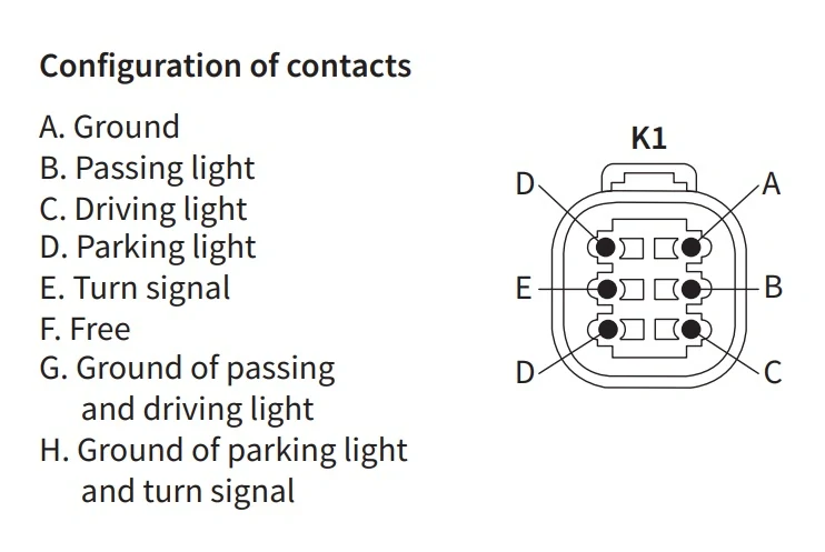 EGV1. 54062 LEVÉ světlo hlavní FULL LED 12/24V