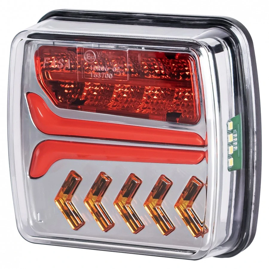Sada bezdrátových magnetických LED koncových světel 7PIN, 12/24V
