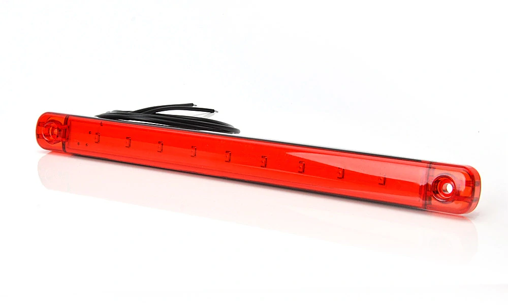 Pozička W97.4/718 červená LED 12/24V