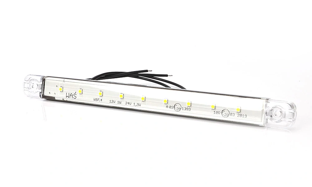 Pozička W97.4/719 čirá LED 12/24V