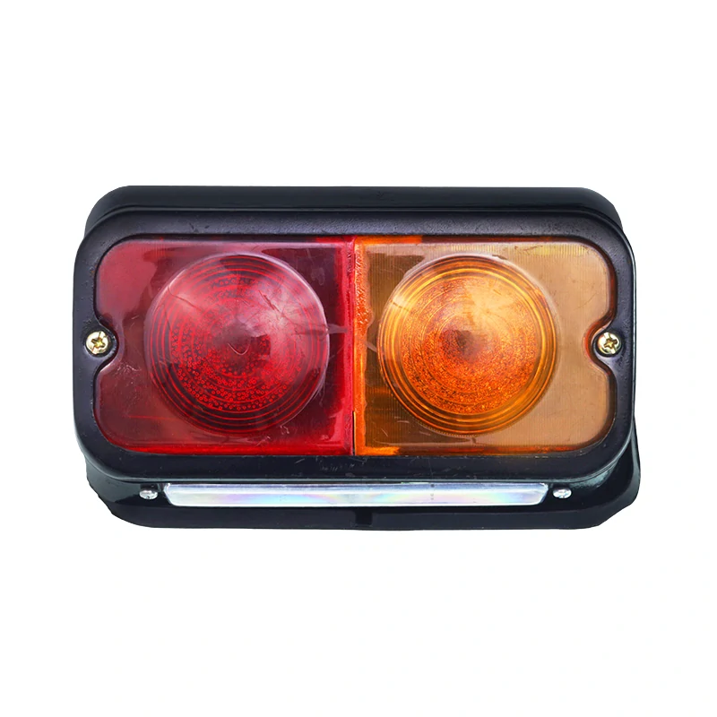 Koncové světlo C-4011, 2-dílné na blatník, kovové, PRAVÉ