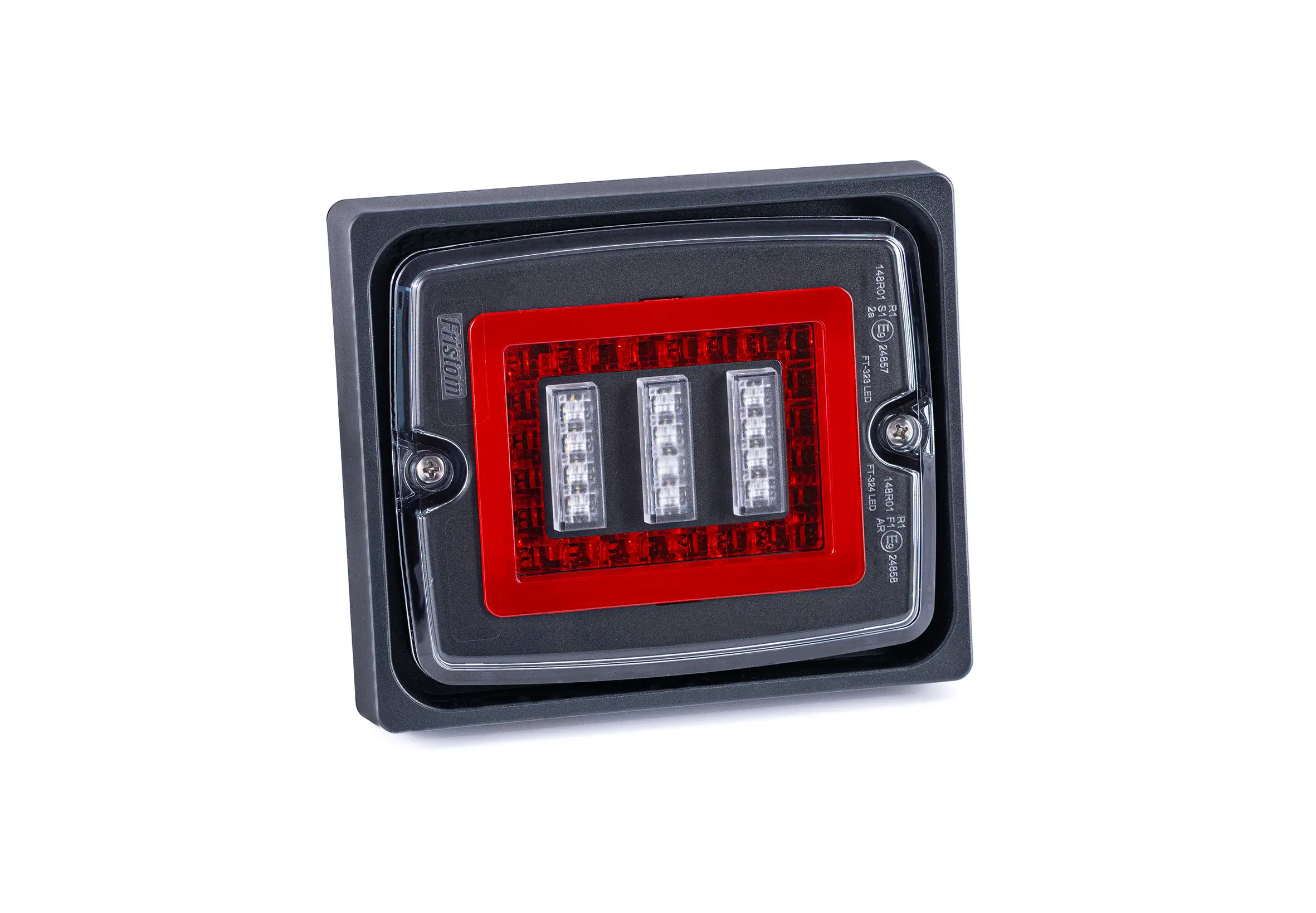 Mlhové, zpětné a obrysové světlo FT-324 LED s rámečkem 12/24V