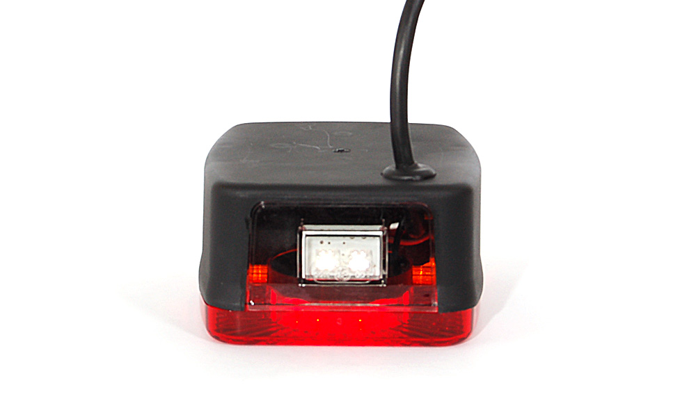 Koncové světlo W18/475 LED  12/24V s osvětlením SPZ