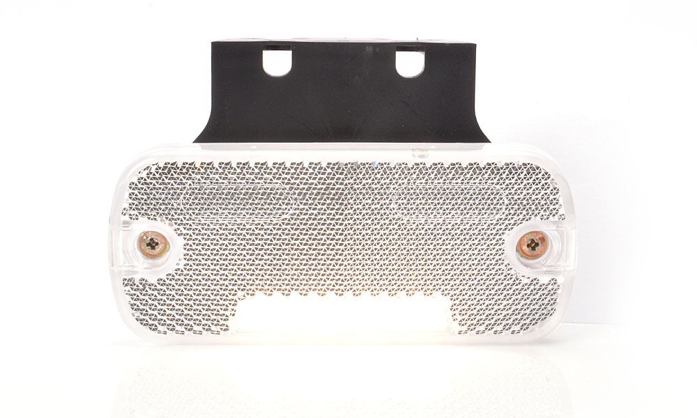 Poziční světlo W128/906 bílé s držákem LED