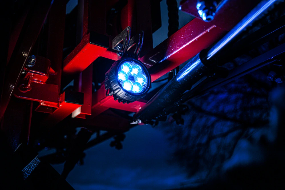 Modré pracovní světlo pro postřikovač CRC3S.54507 LED 12/24V, 32W