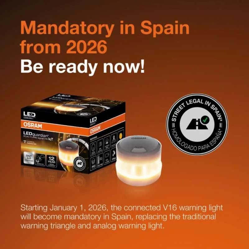 OSRAM LEDguardian ROAD FLARE Signal V16 IoT