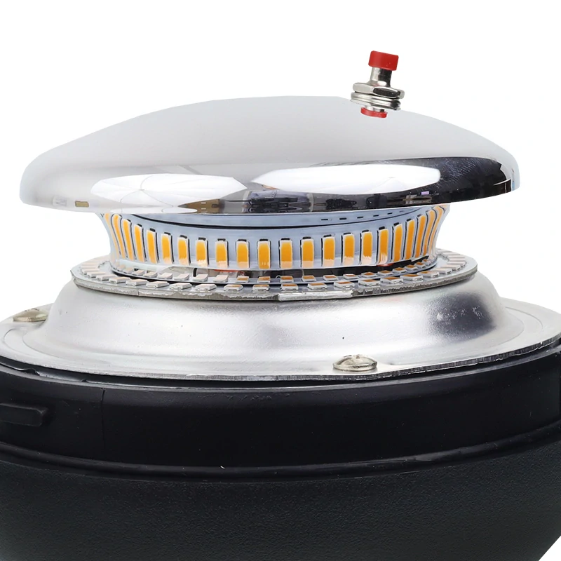 Maják LED na tyč, 12/24V, 210mm, 3 programy