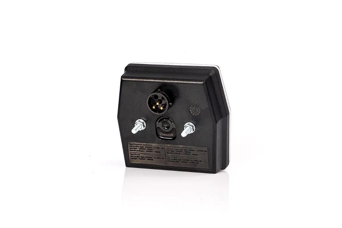 Koncové světlo FT-122T s osvětlením SPZ LED 12/24V BAJONET 5pin