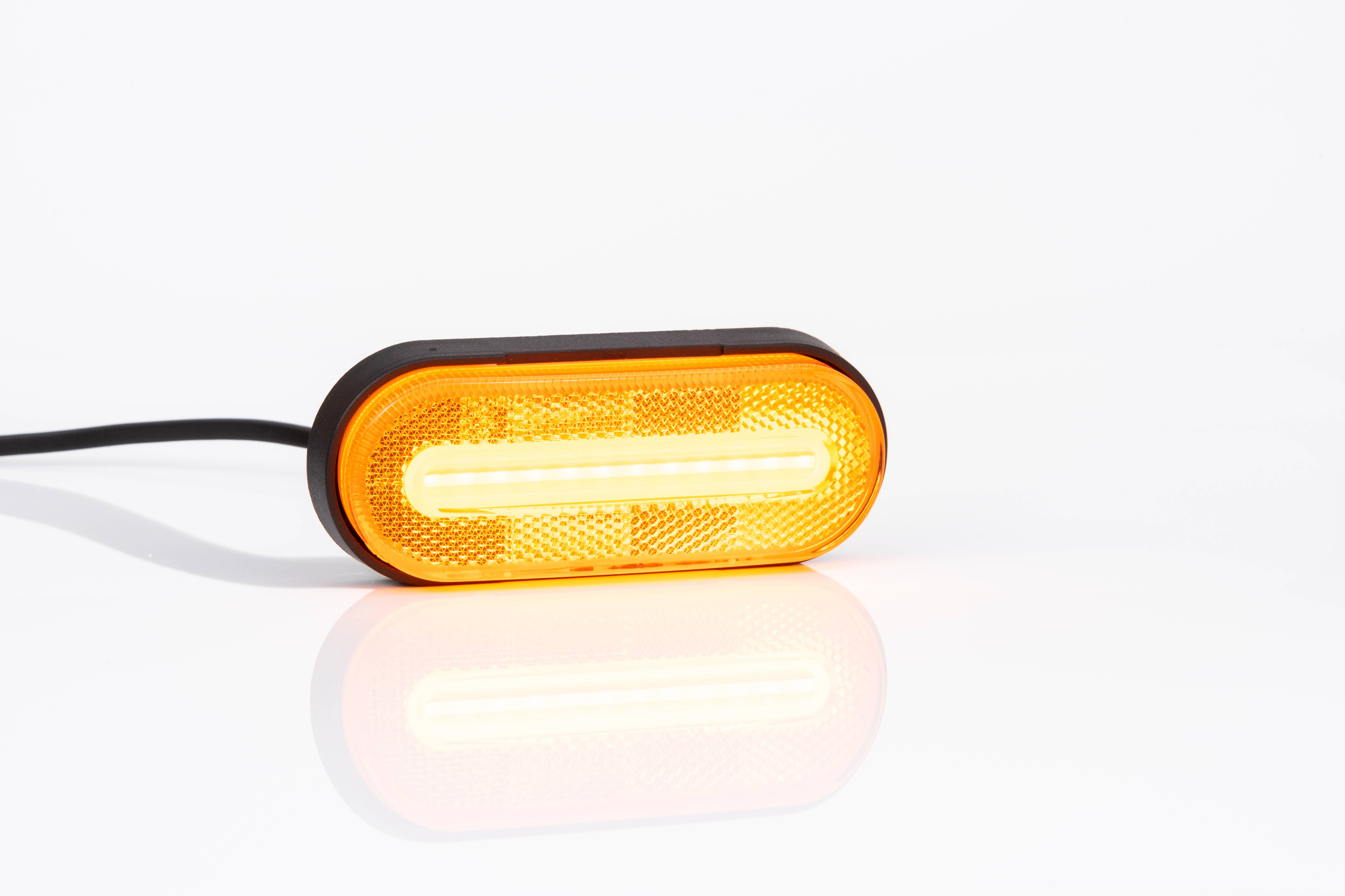Pozička  FT-070 LED oranžová 12/24V