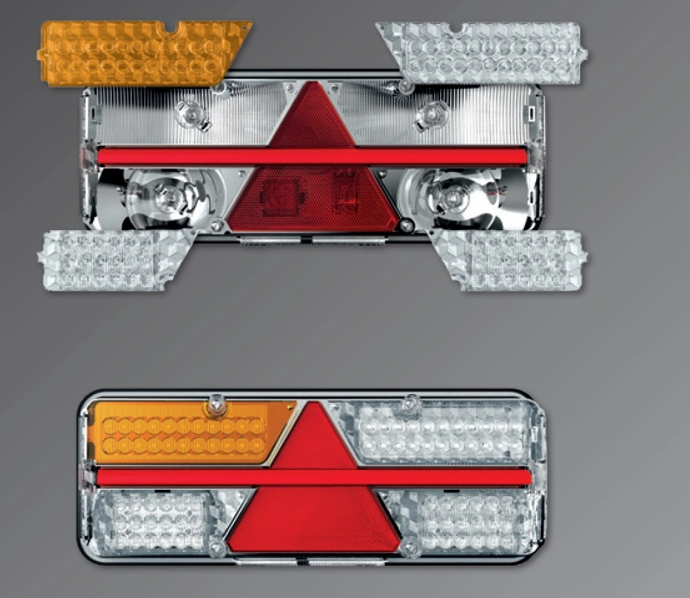Koncové světlo  FT-500/1367 LED L tykadlo 7pin+4x2pin