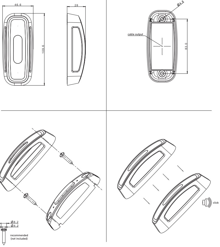 Poziční světlo 3-funkční FT-039