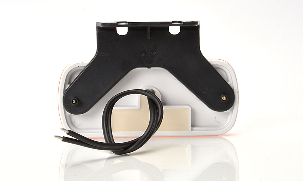Poziční světlo W128/904 oranžové s držákem LED