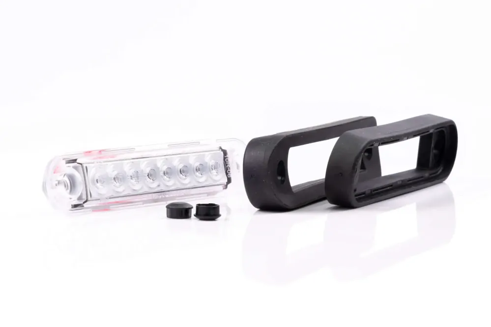 Pozička  FT-073 LONG LED zelená 12/24V