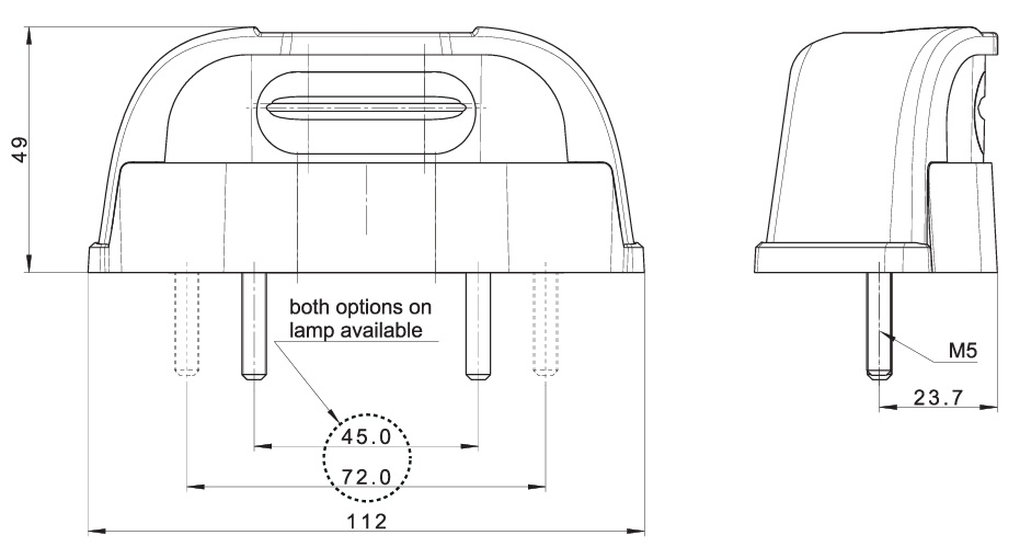 osvětlení  RZ LED FT-262 12/24V
