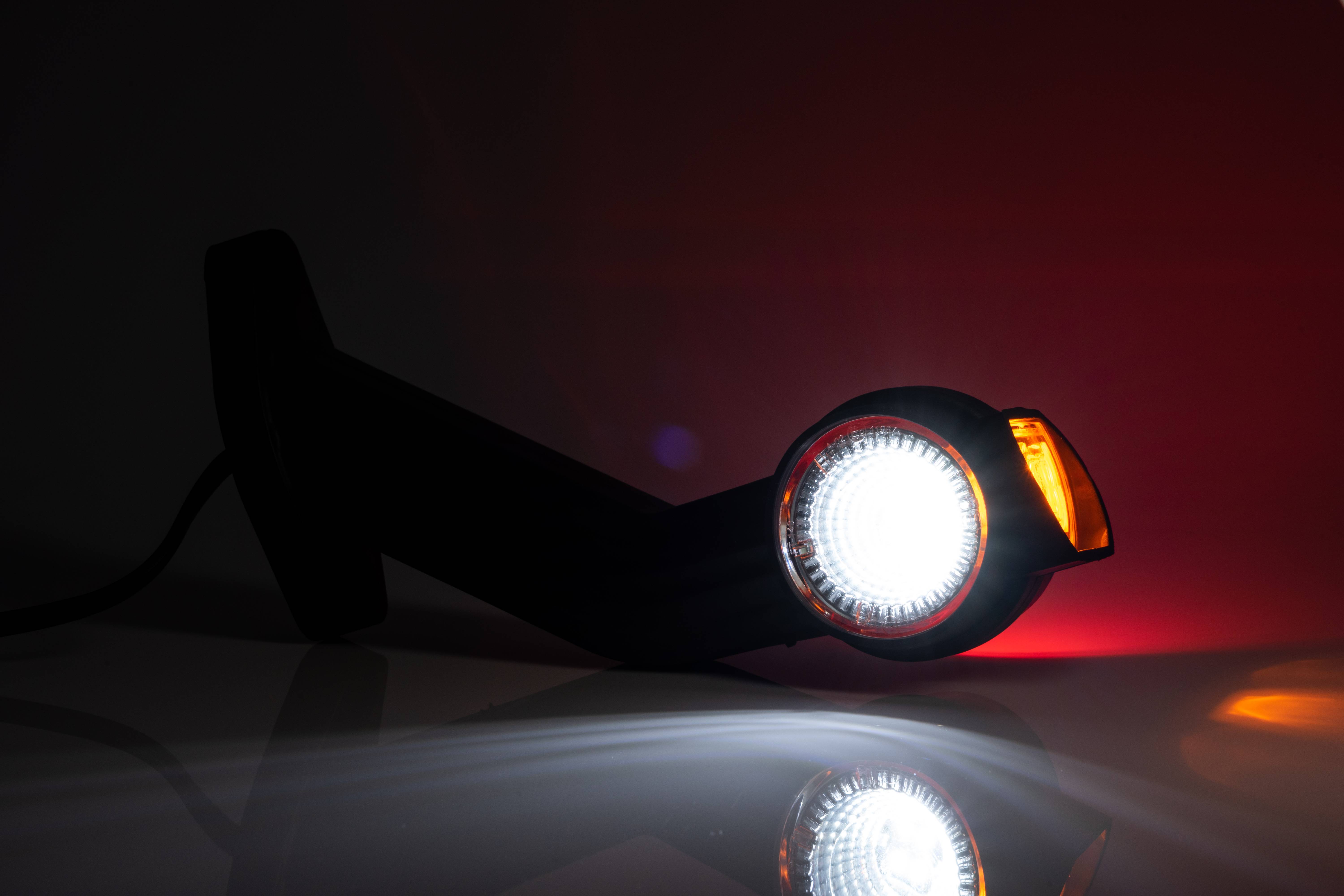 Pozička tykadlo FT-140 pravá LED 12/24V