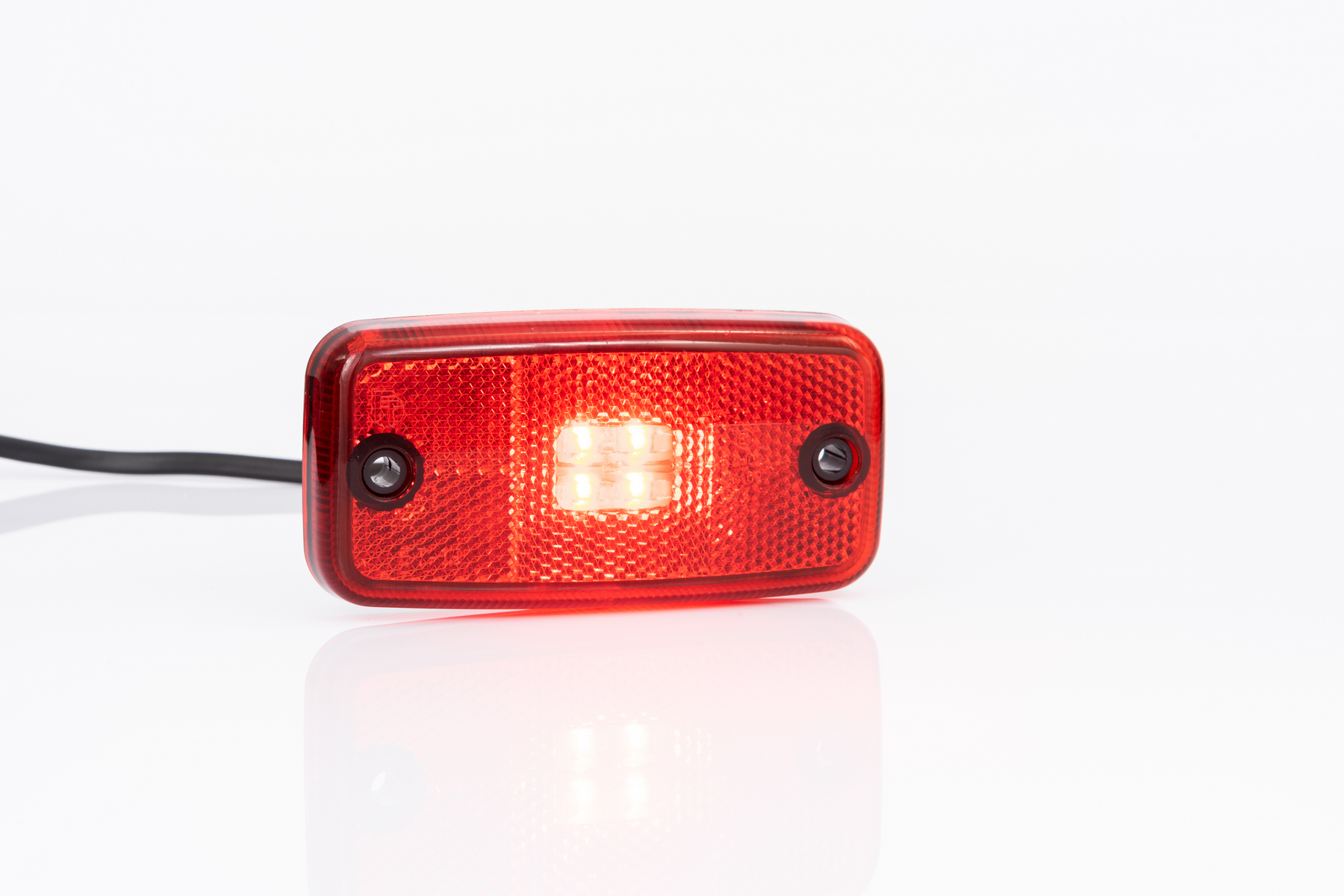 Pozička  FT-019 LED červená 12/24V