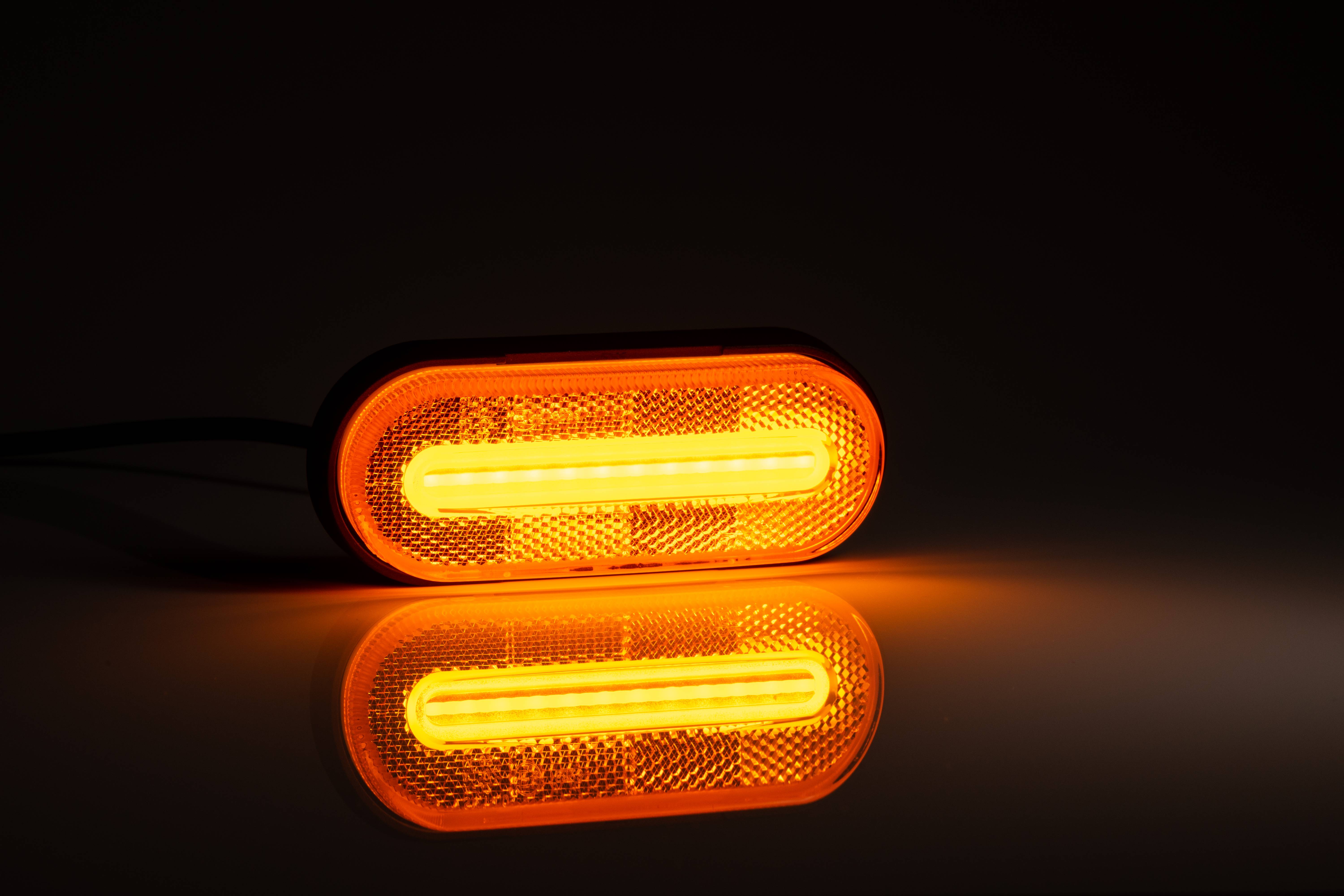 Pozička  FT-070 LED oranžová 12/24V