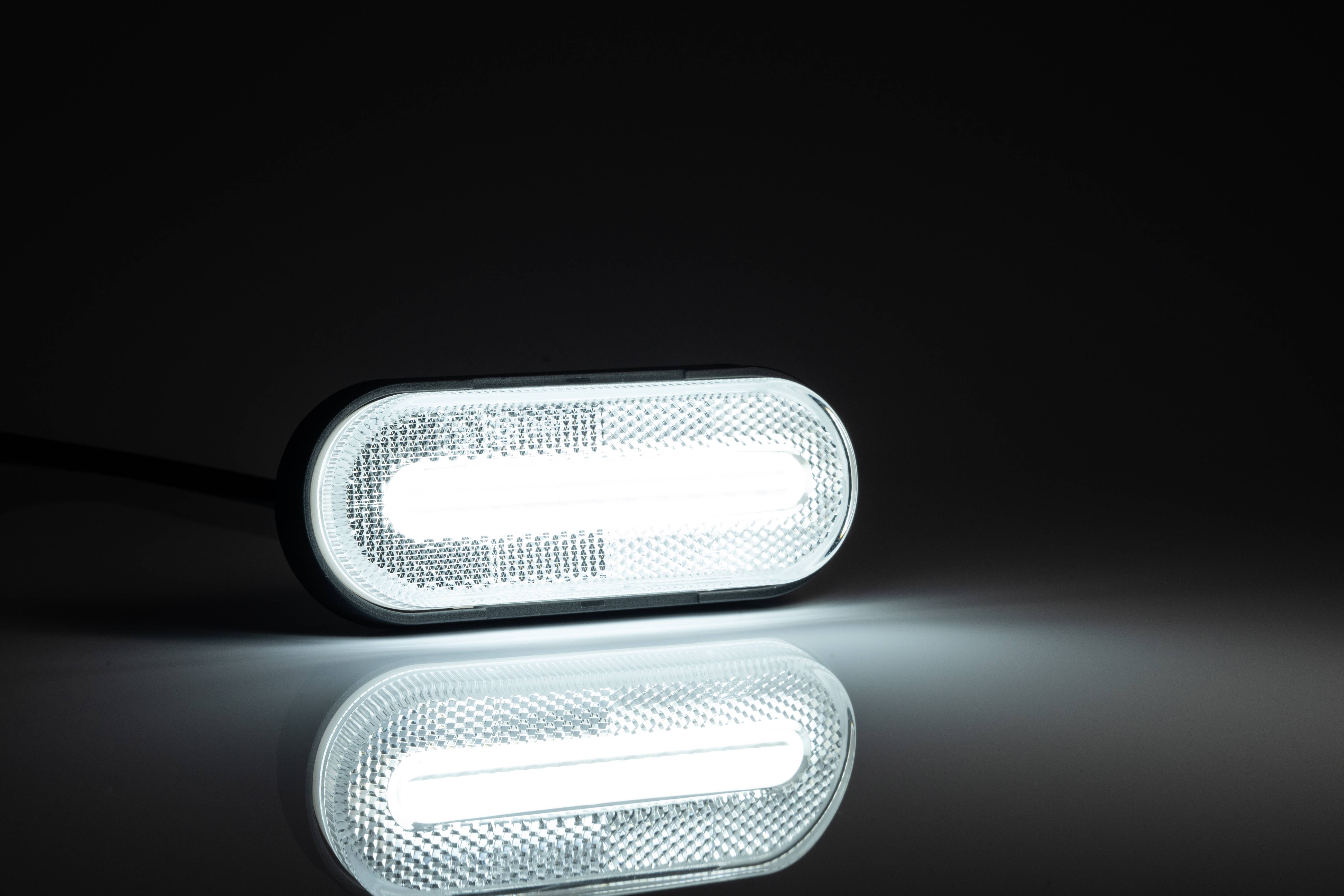 Pozička  FT-070 LED čirá 12/24V