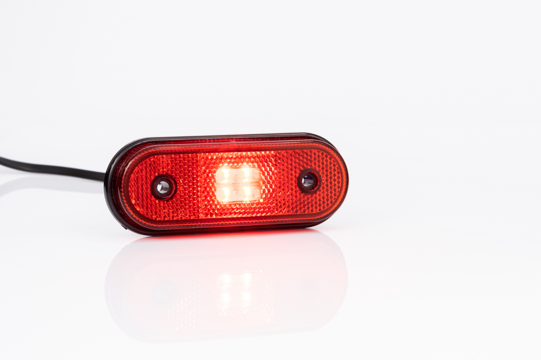 Pozička FT-020 LED červená 12/24 V