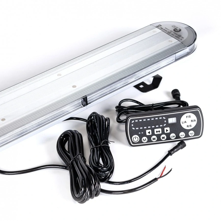 Výstražná LED rampa oranžová 1212x120 R65 TA2