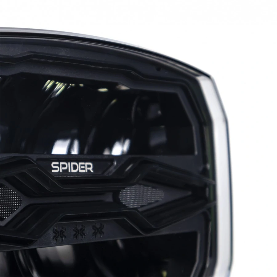 Dálkové LED světlo X-Spider Ninja, oválné, 12/24 V + strobo