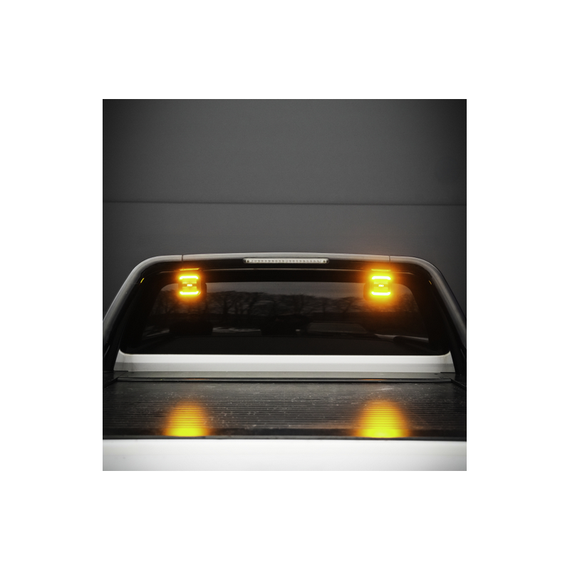 OZZ SQR 3" LED pracovní světlo 4800 lm + strobo