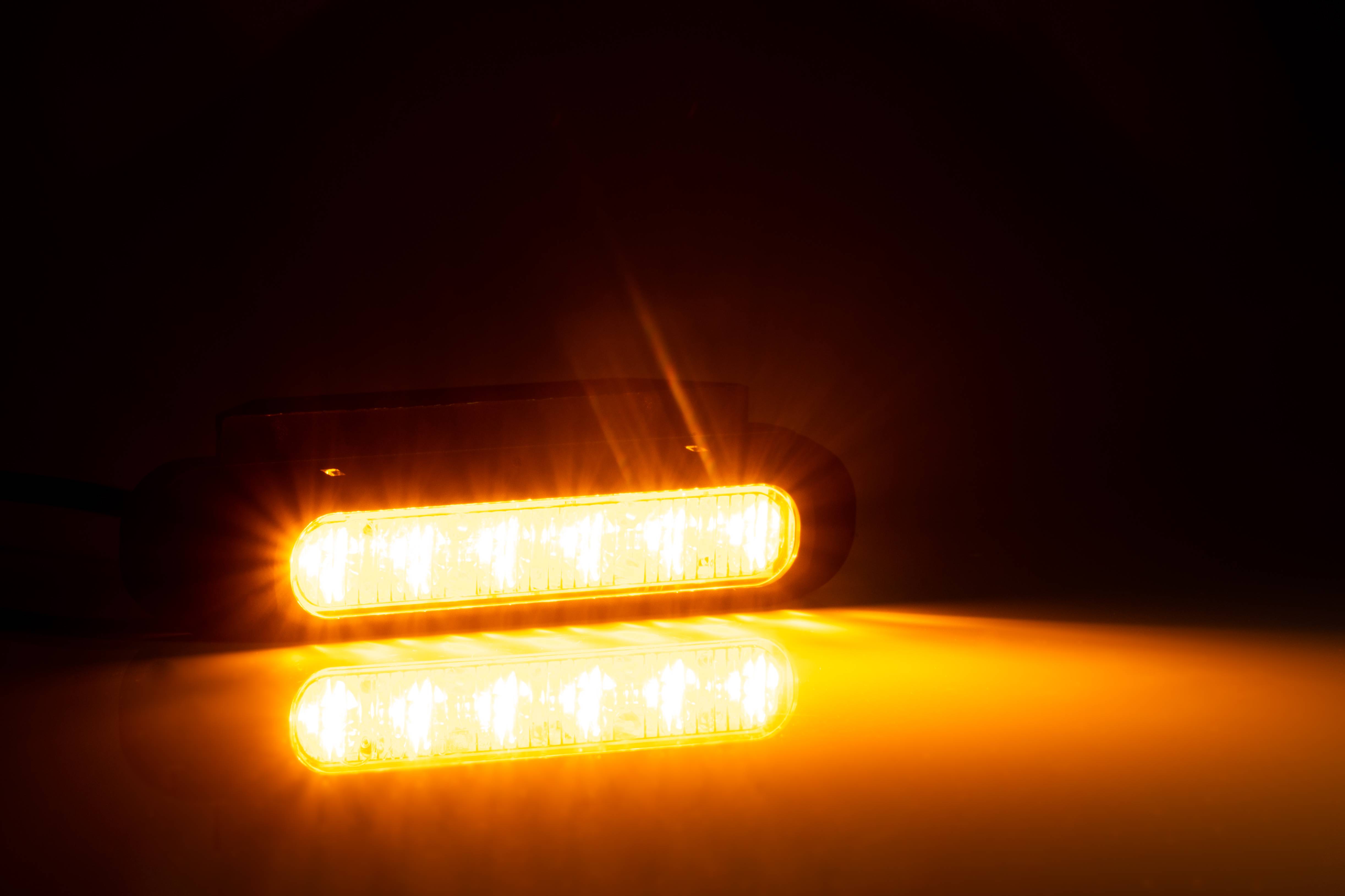 Predátor LED FT-200 oranžový 12/24V (1ks)