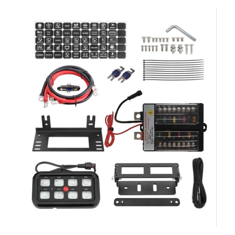 Ledson Commander ovládací panel - 8 výstupů/BT/MT
