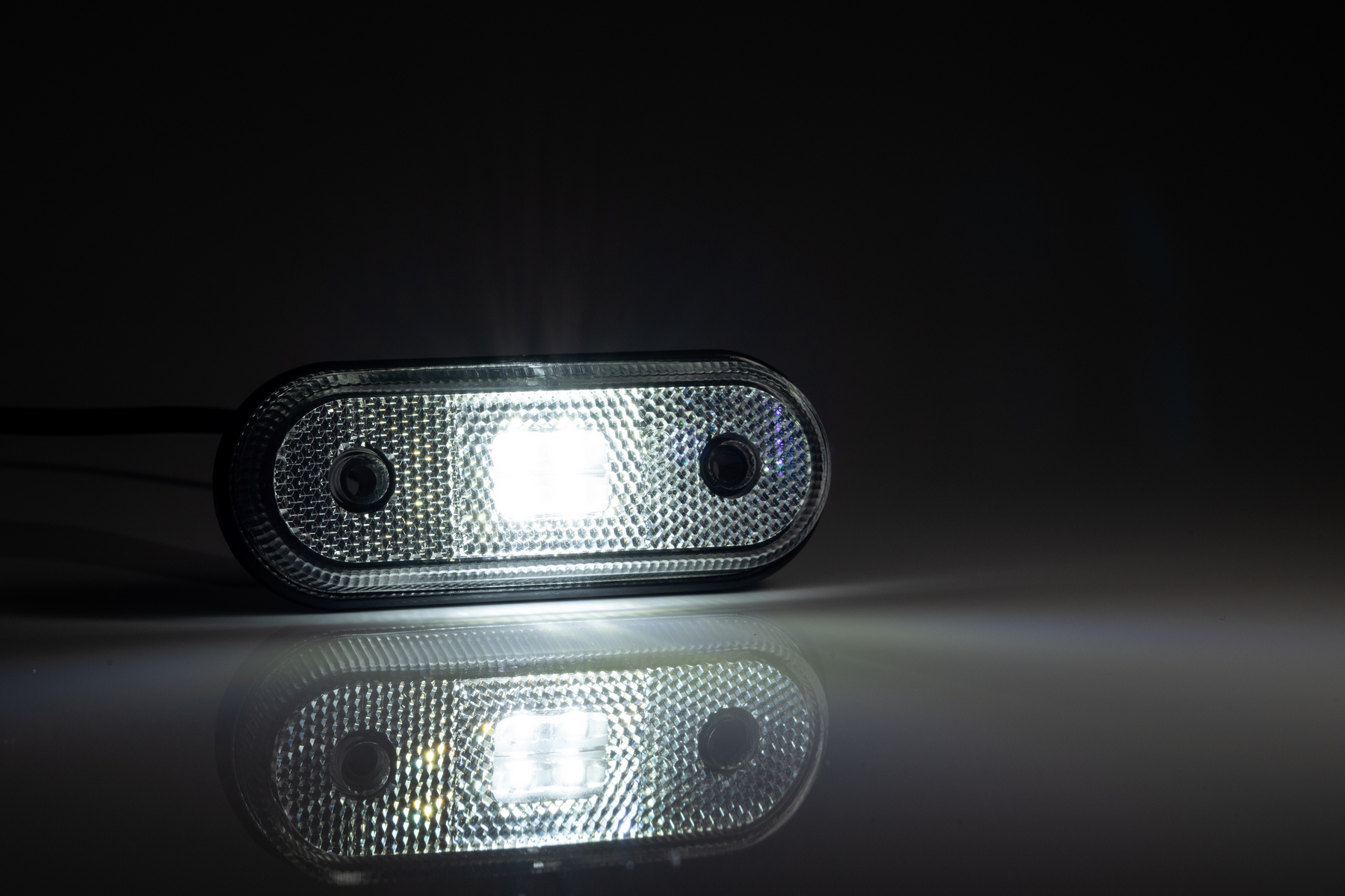 Pozička FT-020 LED čirá 12/24 V