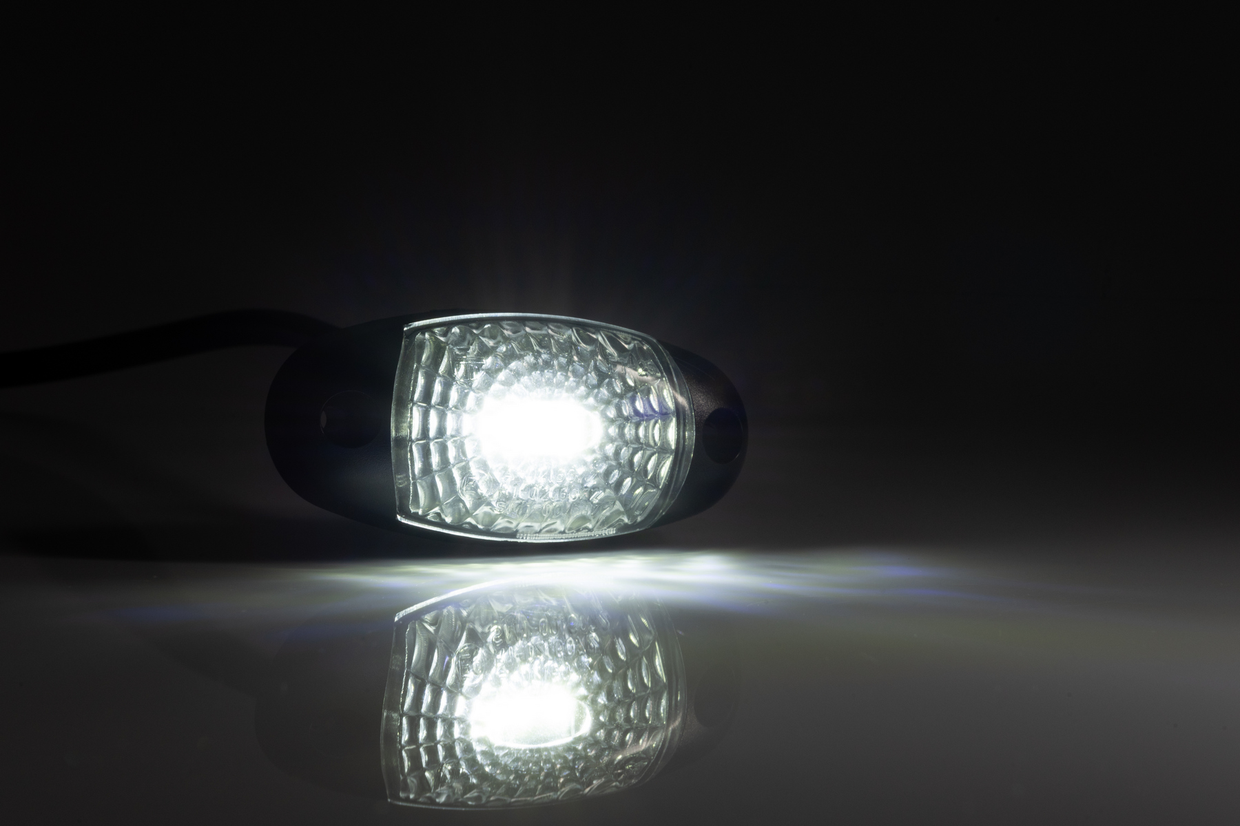 Pozička FT-025 LED čirá 12/24V