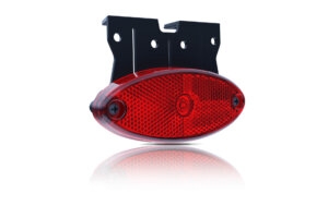 Pozička  FT-061 s držákem LED červená 12/24V