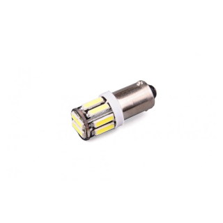 žárovka LED 12V 4W BA9s čirá 10xLED 5630