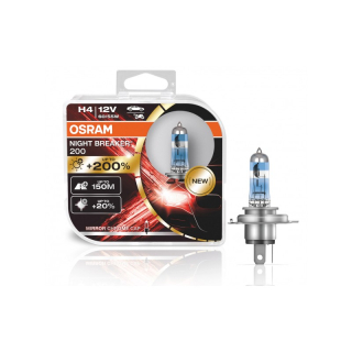 Osram Krabička 12V H4 P43t NBR +220% 2ks