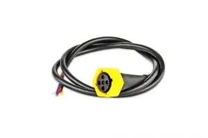 Bajonet 5 pin s vodičem 1m L žlutý