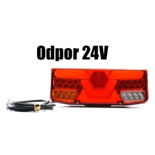 Koncové světlo W138/1059 levé 12/24V LED Odpor 24V